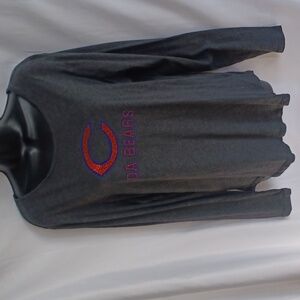 Chicago bears team apparel women lon sleeve Tee shirt, Bling!